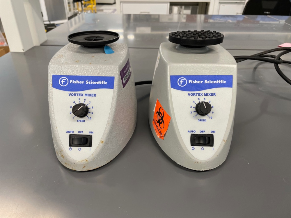 Image of Fisher Scientific Vortex Mixers - Quantity 2